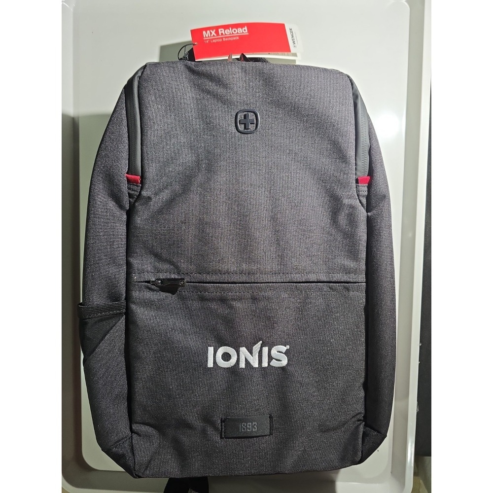 Wenger MX Reload LapTop Backpack 1893 w/ Tablet Pocket  14'' heather grey 611643